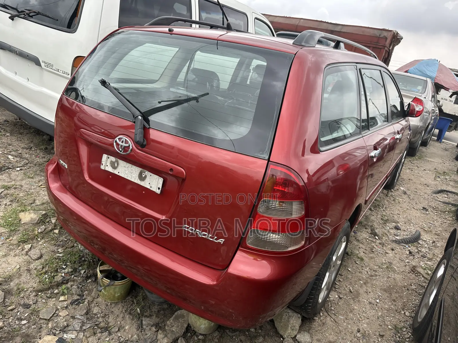 Toyota Corolla 2005 Red
