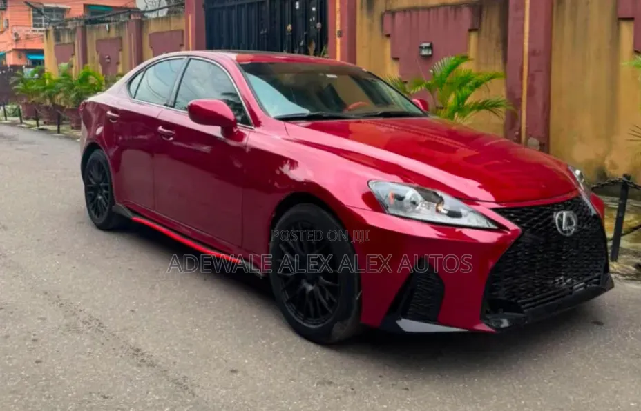 Lexus IS 2008 Burgundy