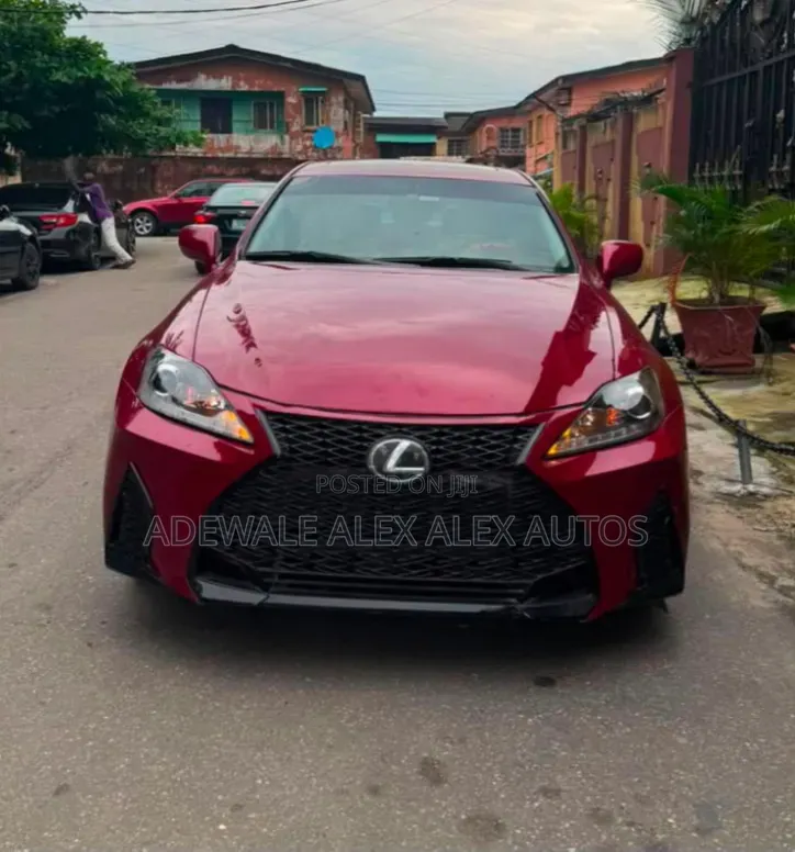 Lexus IS 2008 Burgundy