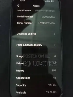 Apple iPhone 14 Pro Max 128 GB Purple