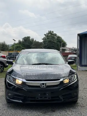 Honda Civic LX Sedan 2018 Black