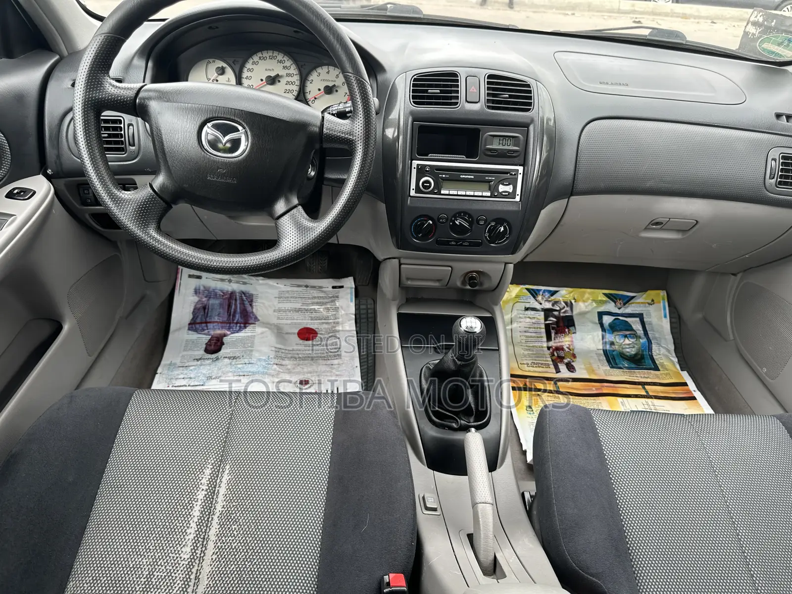 Mazda 323 2007 Silver