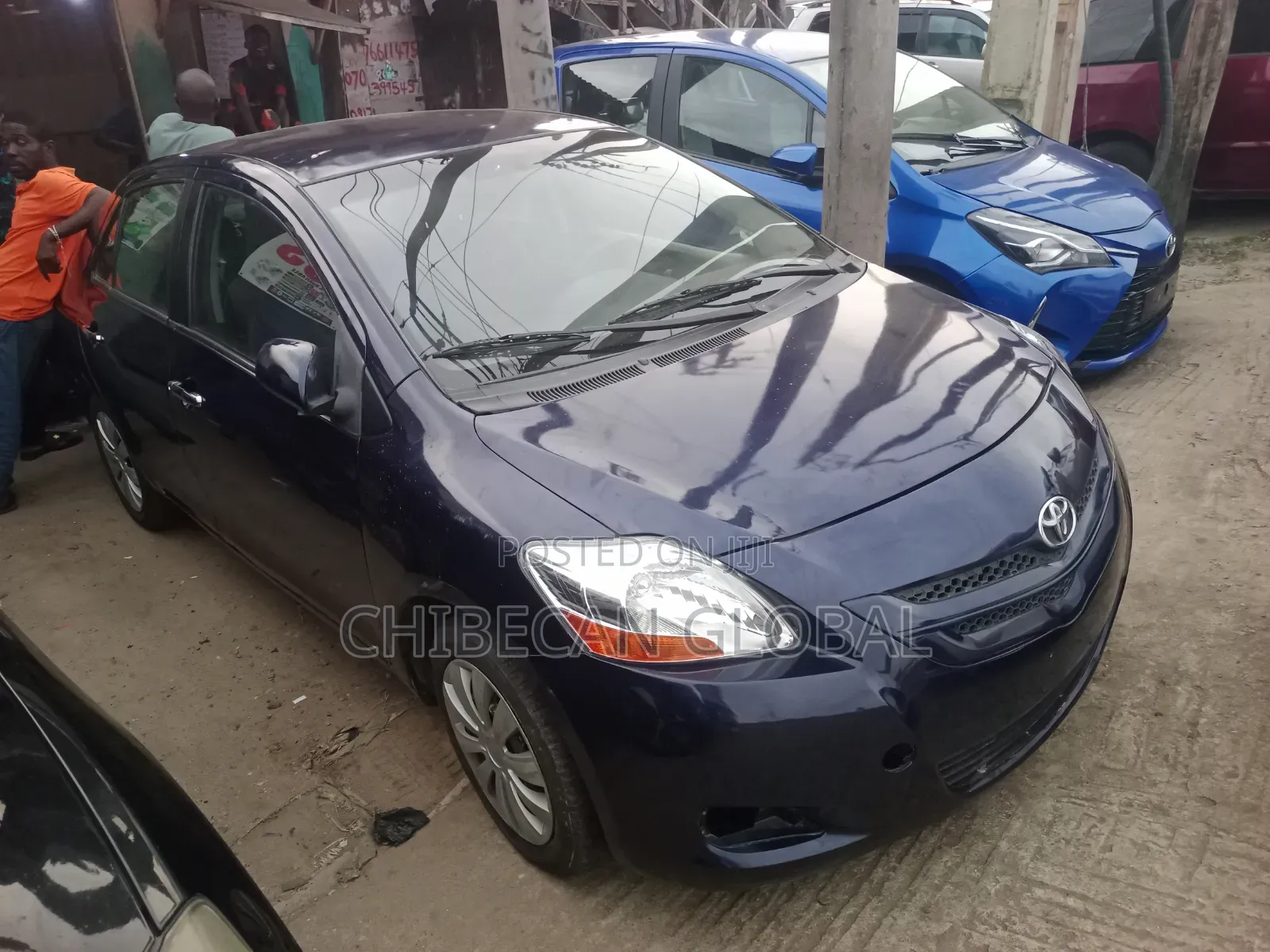 Toyota Yaris 2008 Blue