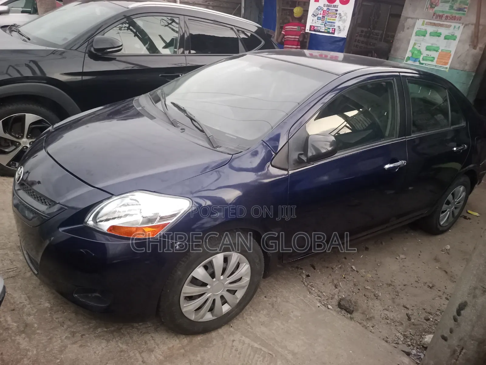 Toyota Yaris 2008 Blue