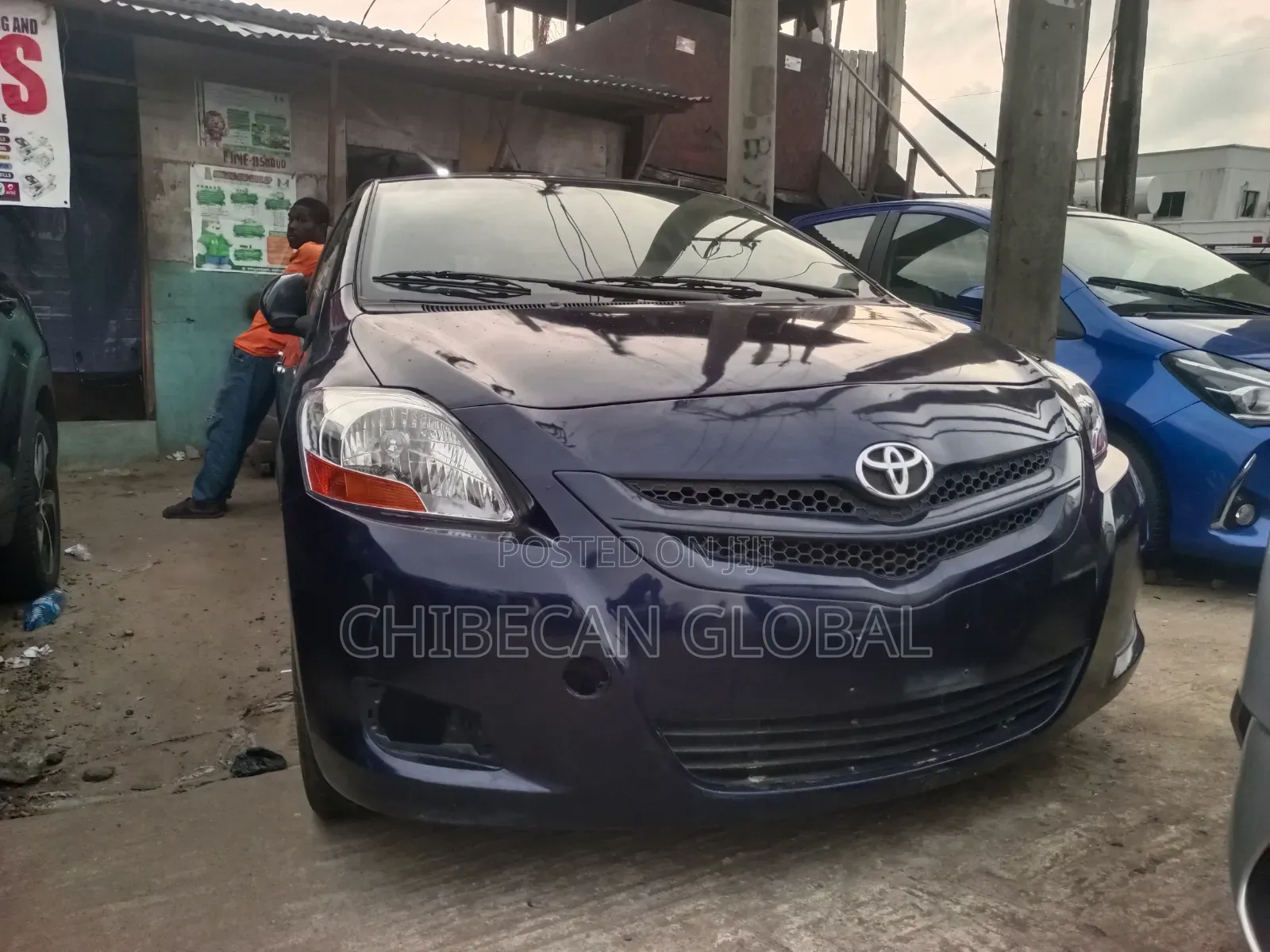 Toyota Yaris 2008 Blue