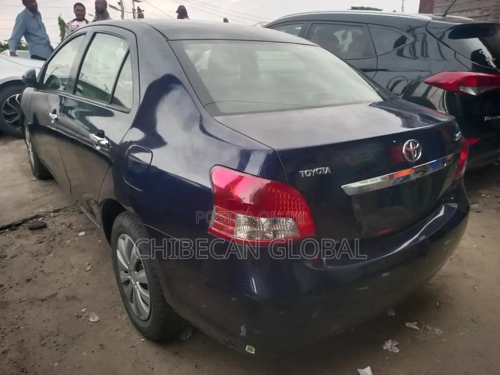 Toyota Yaris 2008 Blue