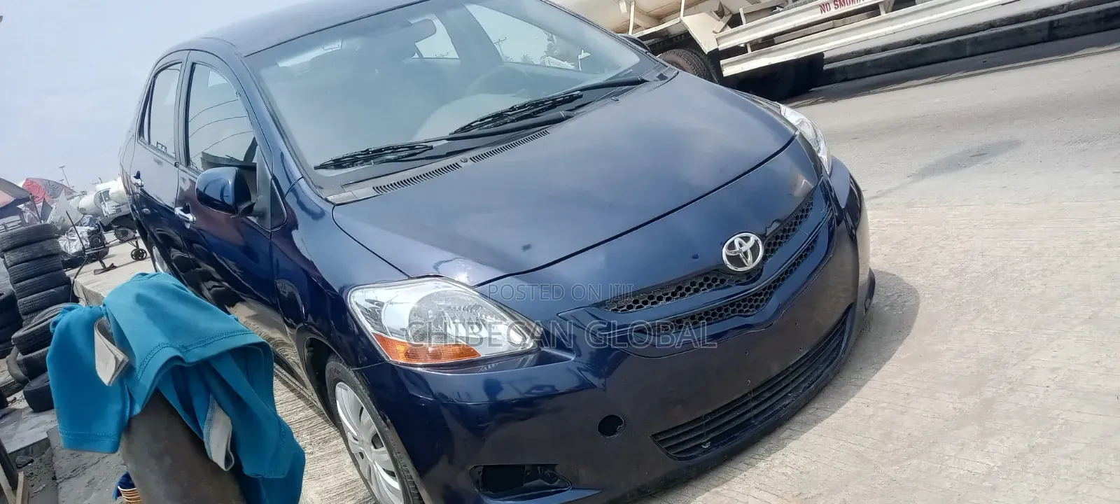 Toyota Yaris 2008 Blue