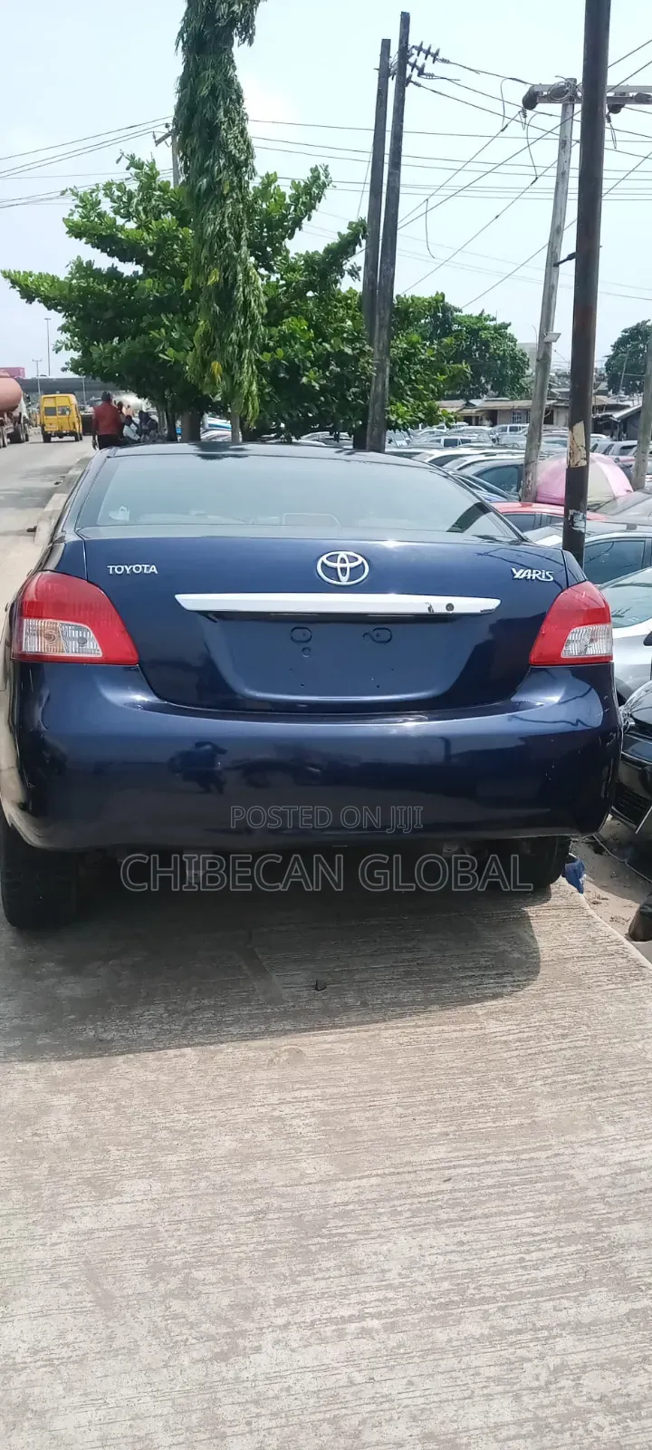 Toyota Yaris 2008 Blue