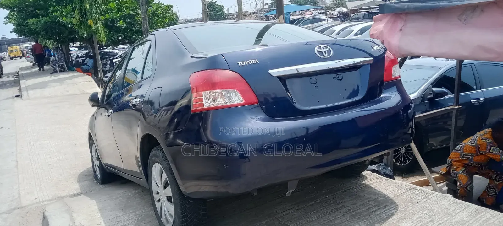 Toyota Yaris 2008 Blue
