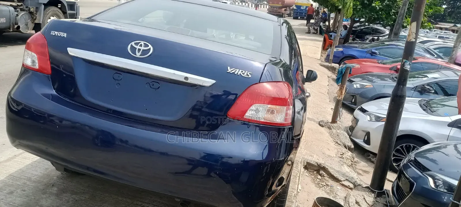Toyota Yaris 2008 Blue