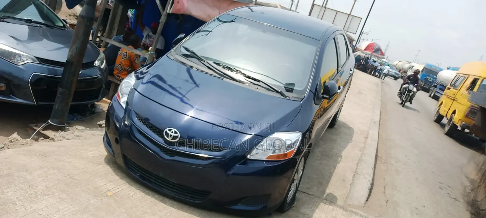Toyota Yaris 2008 Blue