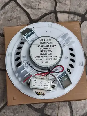 Sky-Tec 20w Passive Flameless Woofer: 6.5inches Ceiling Speaker Magnet