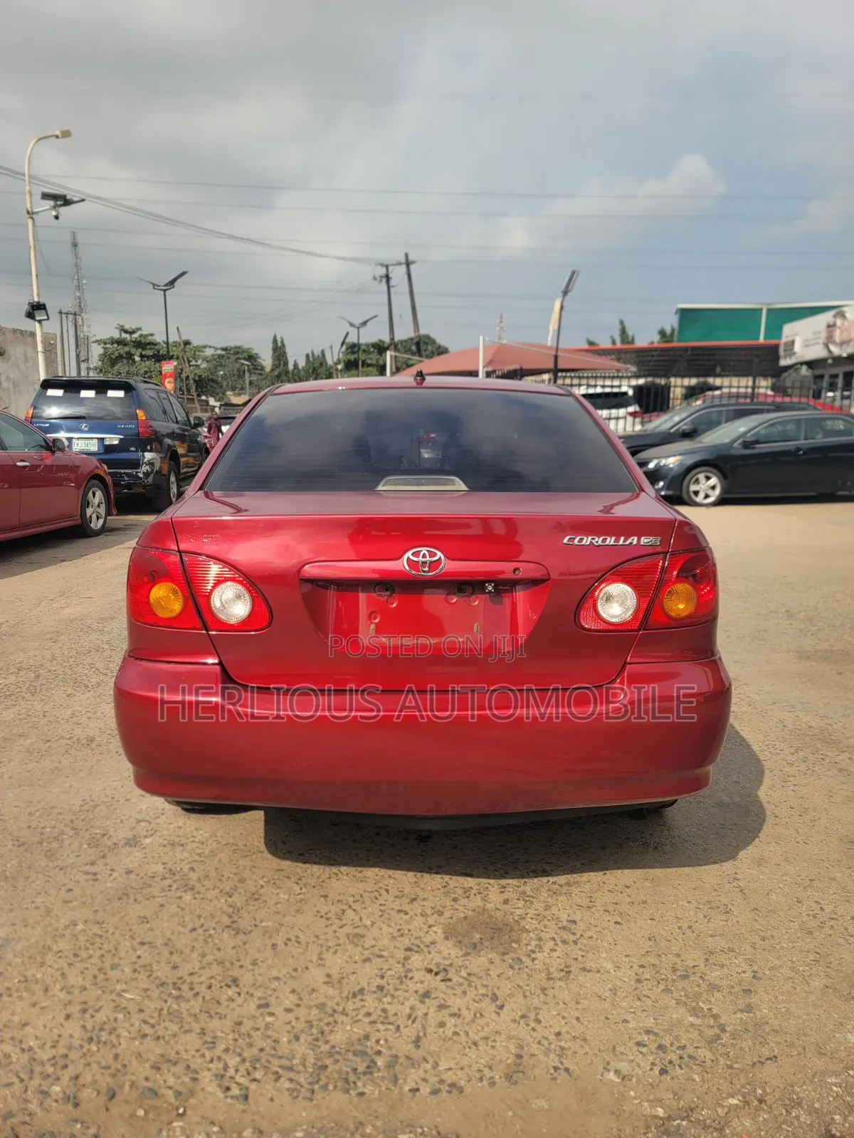Toyota Corolla 2004 Red