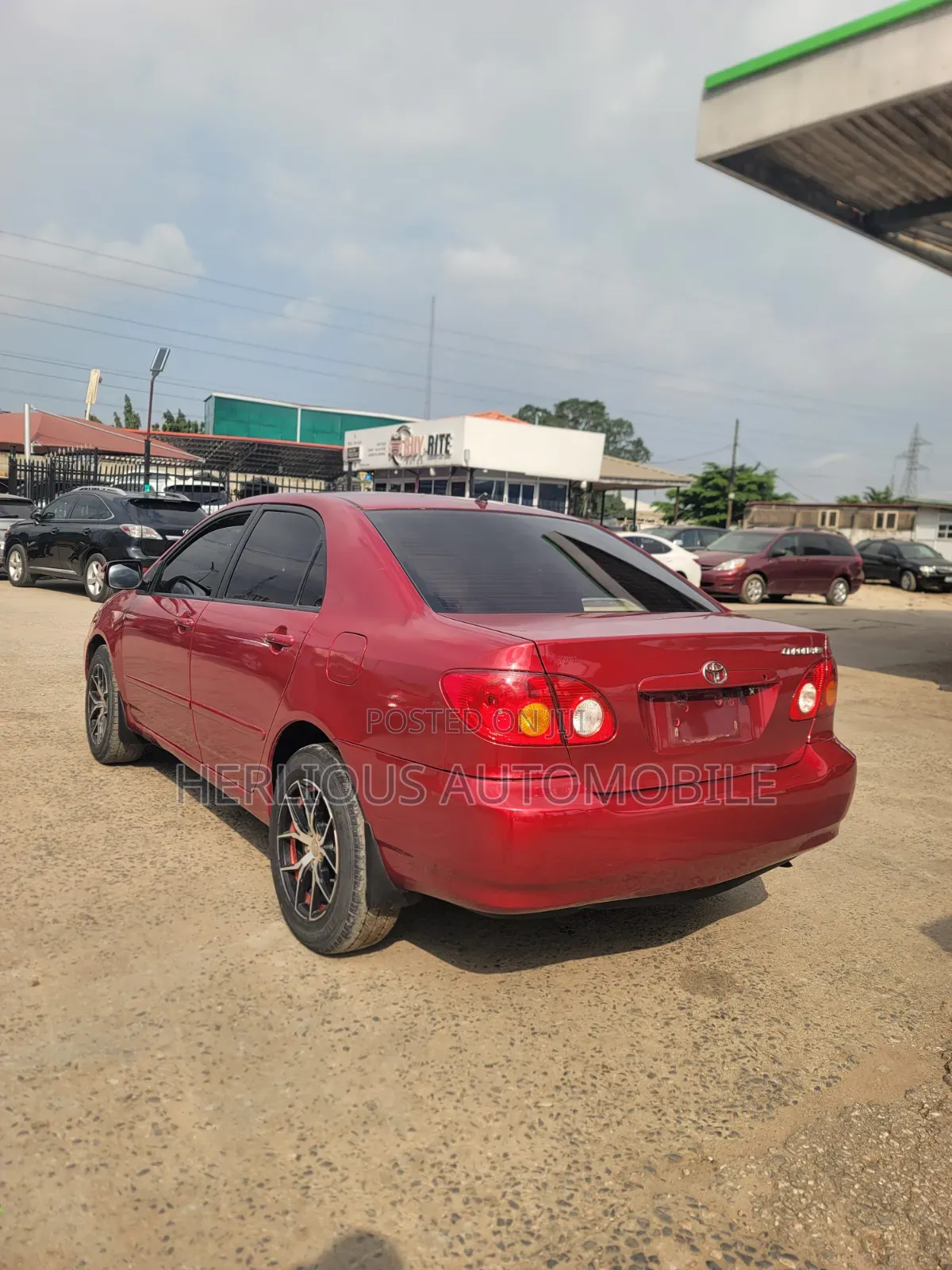 Toyota Corolla 2004 Red