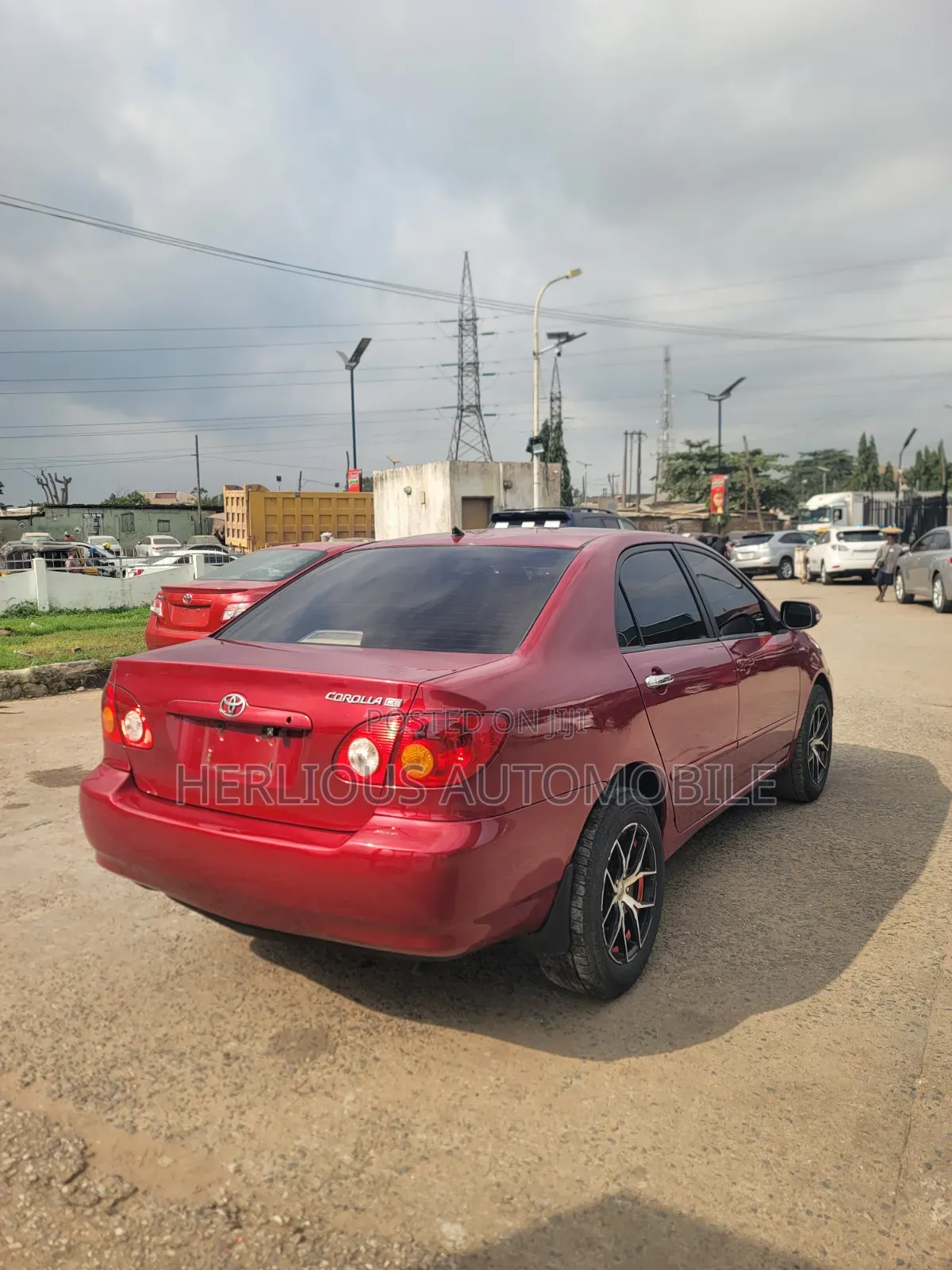 Toyota Corolla 2004 Red