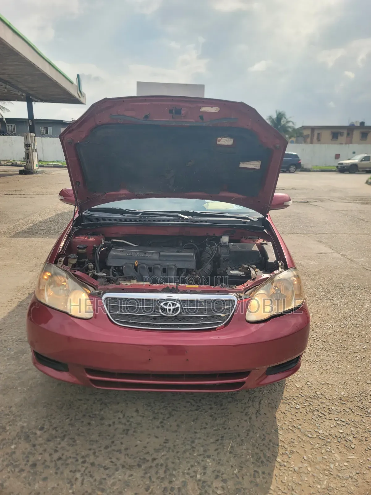 Toyota Corolla 2004 Red