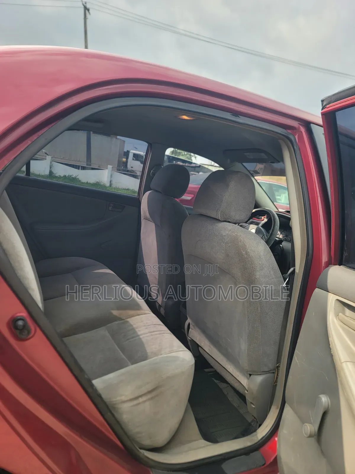 Toyota Corolla 2004 Red