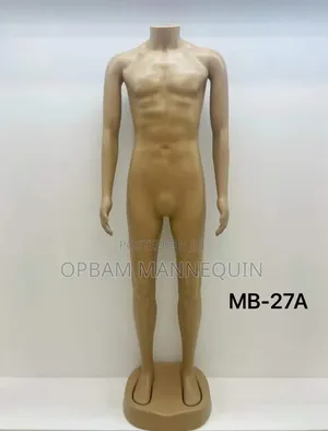 Full Male Plastic Display Mannequin