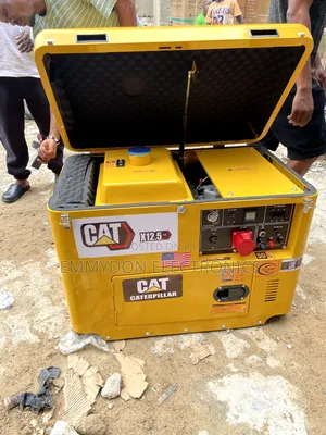 CAT 3-Phase Generator for Construction Sites