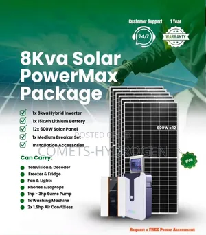 Full 8kva Solar System Promo Package