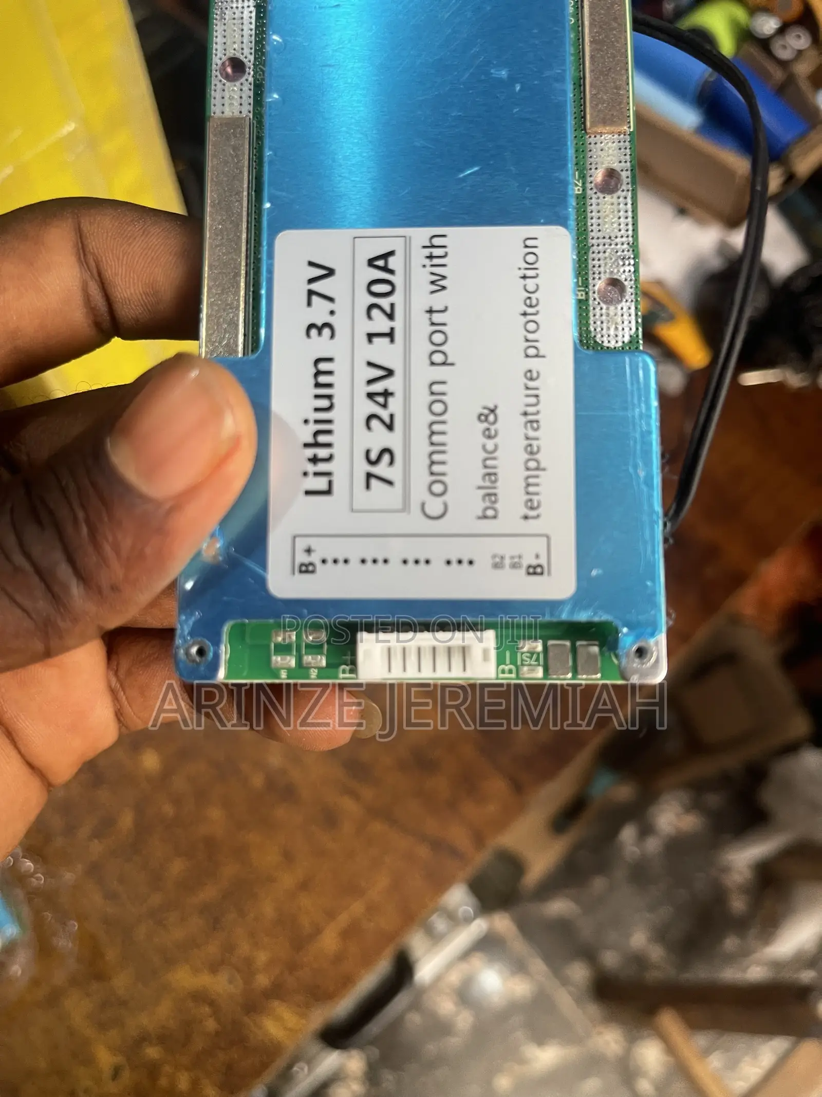 7s 24v 120a BMS