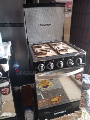 Gas Cooker With Oven