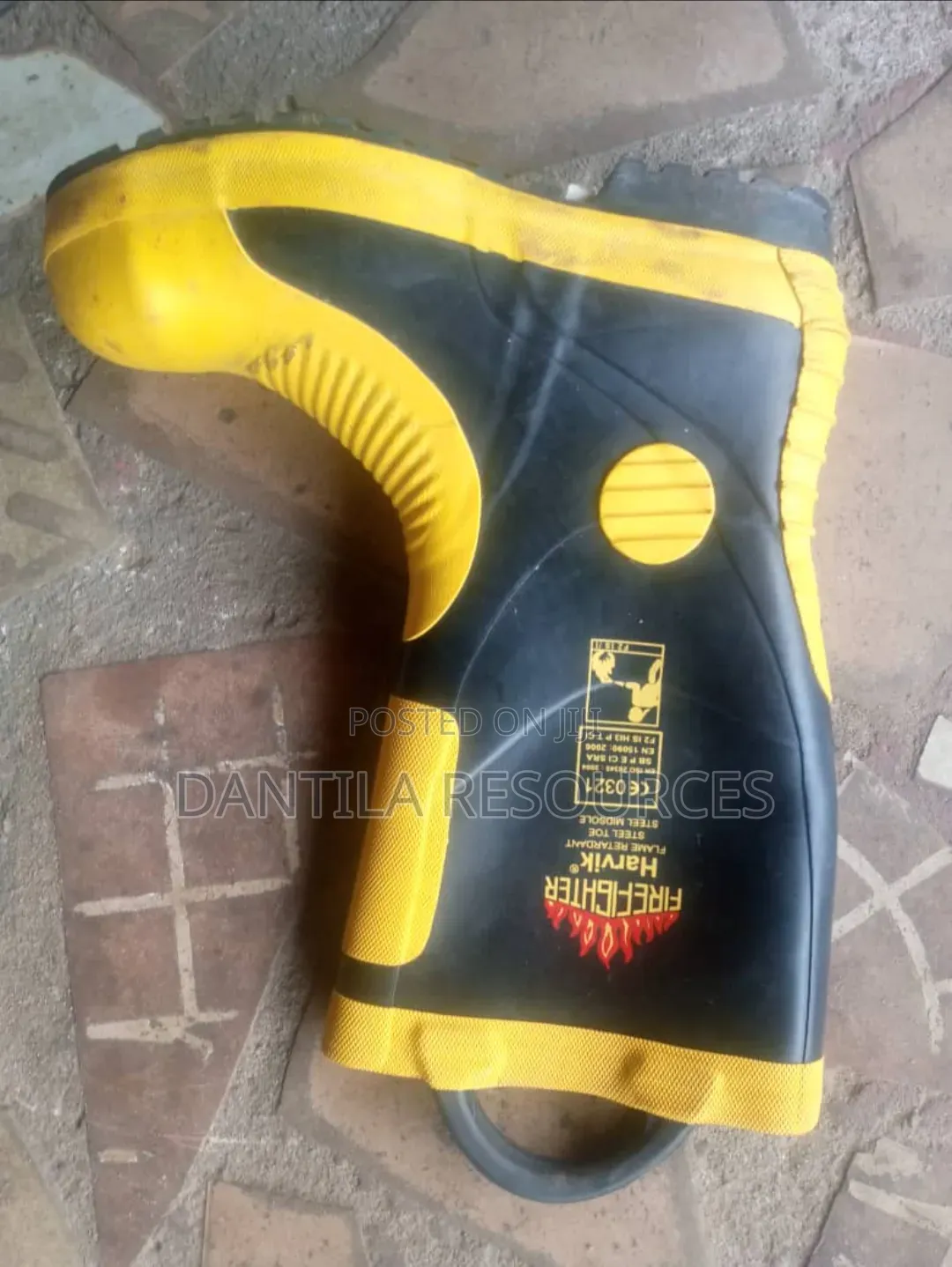 Fire Fighter Safety Boot