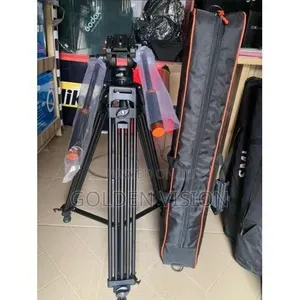 Heavy Duty Professional Camera Tripod Stand Double Hand