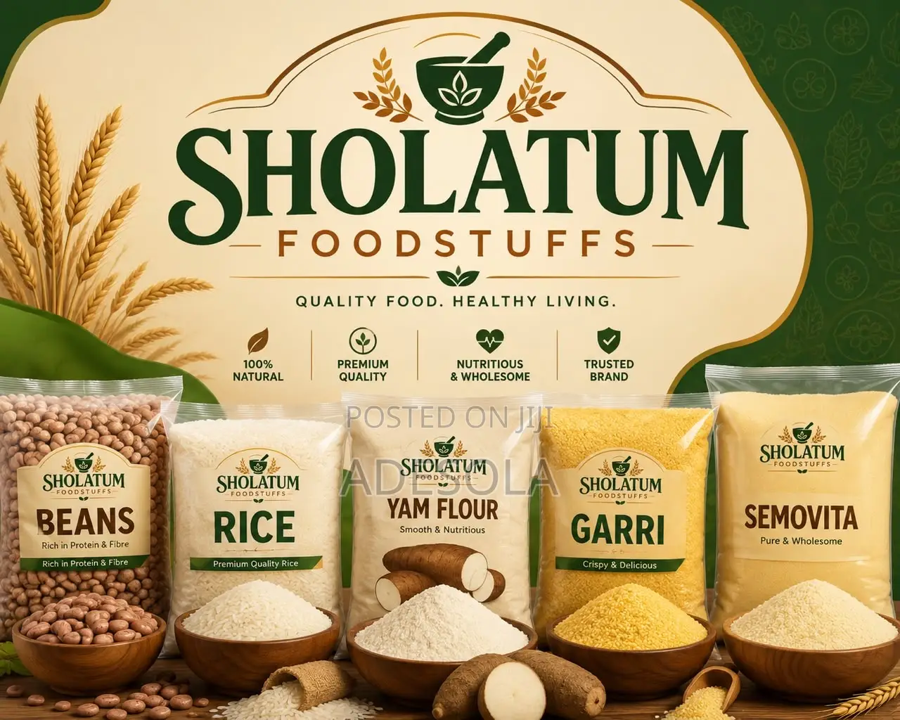 Freshly Packed Foodstuffs