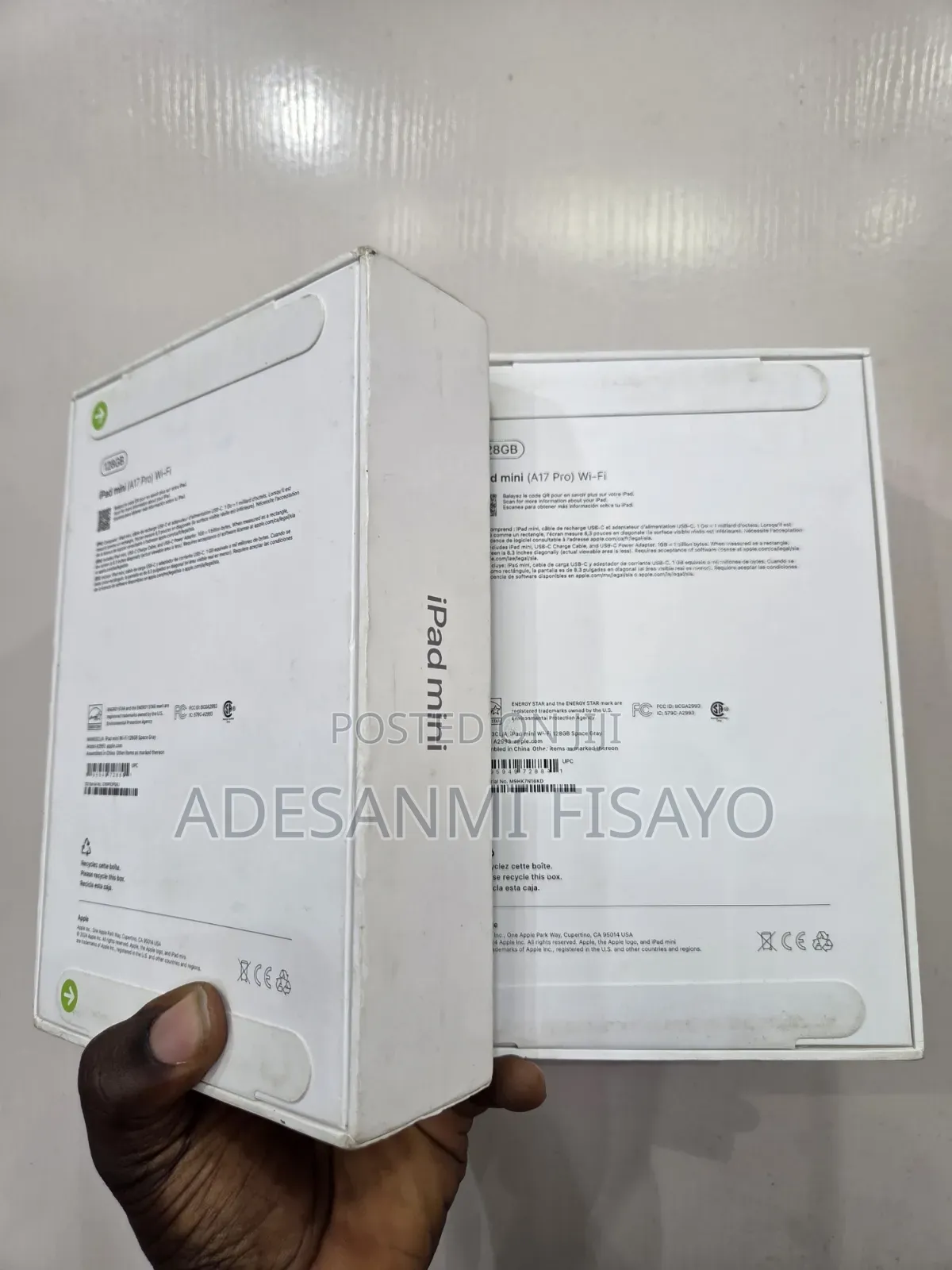 New Apple iPad mini 7 128 GB Black