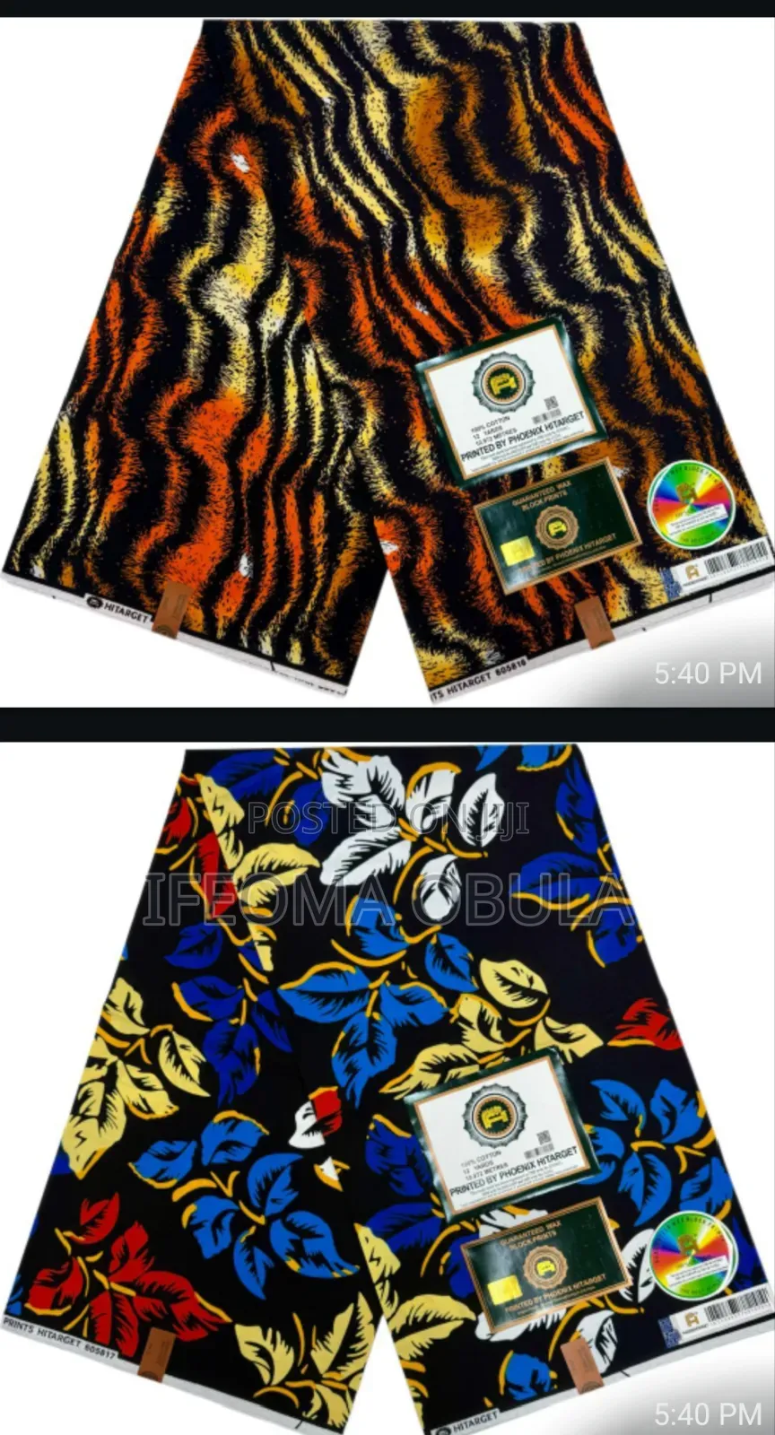 Ankara Material, Different Qualities