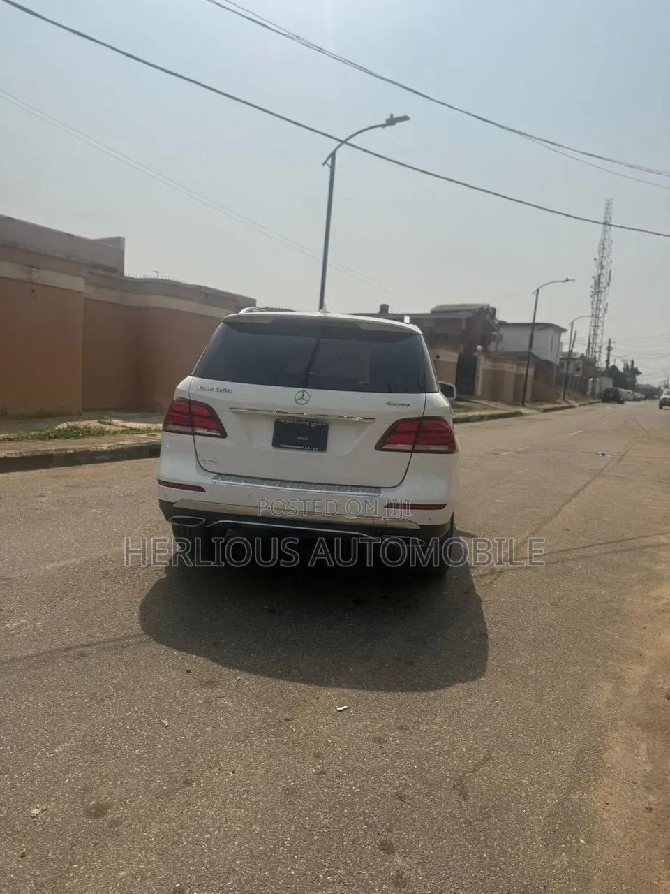 Mercedes-Benz GLE-Class 2018 White