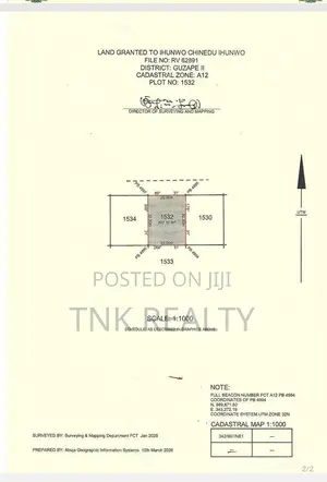 Guzape 2 Affordable Plot for Sale