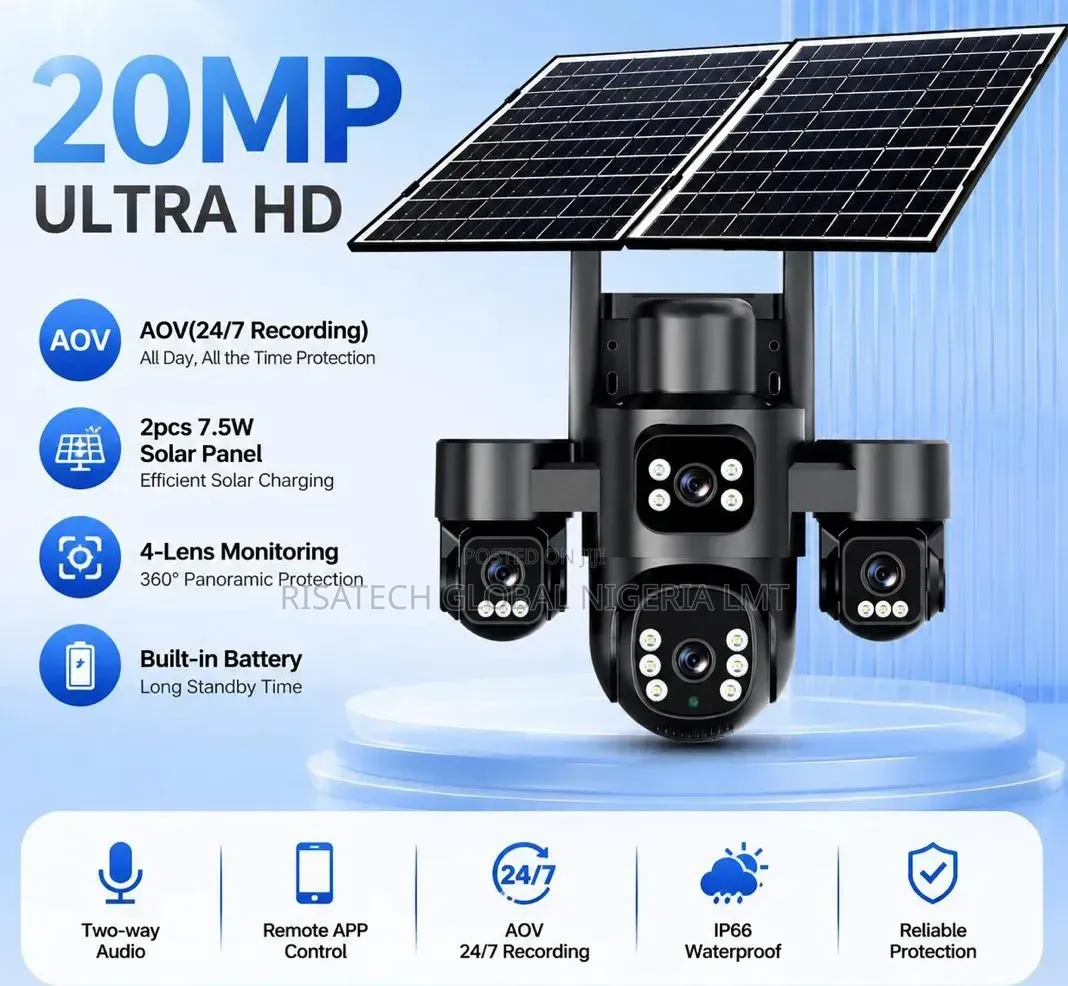 CCTV Solar PTZ Camera