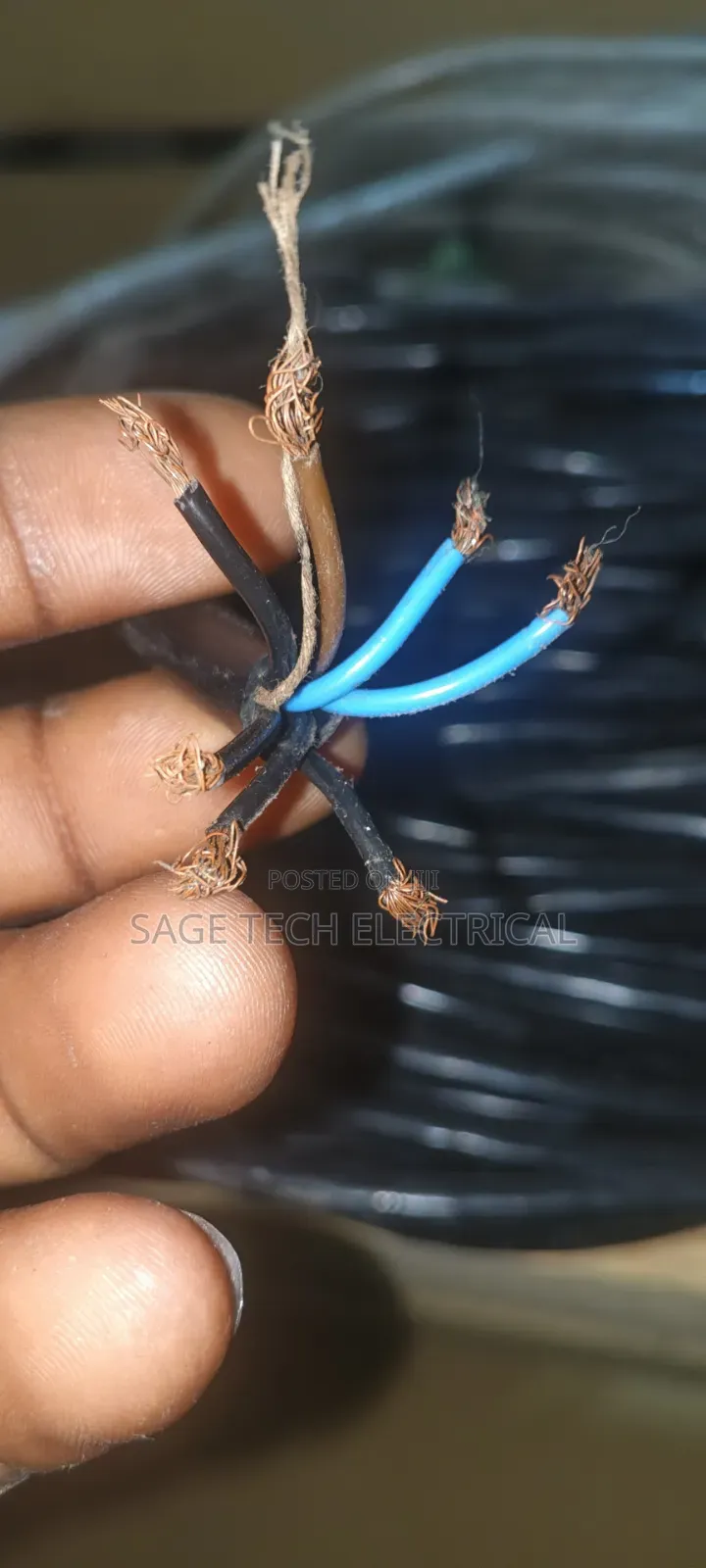 1mm 7core Control Armoured Cable