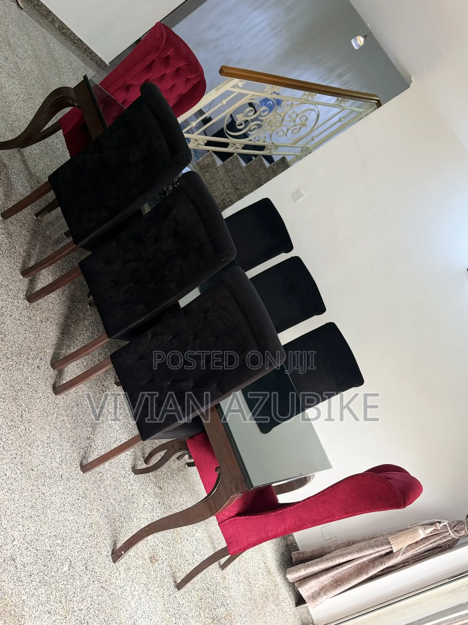 Imported Dinning Table and Six Chairs