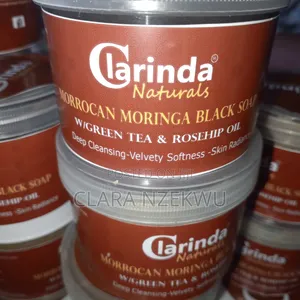 Moringa Moroccan Black Soap
