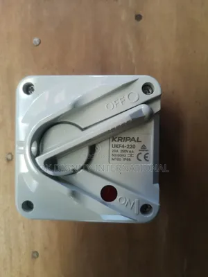 KRIPAL UKF4-220 Waterproof Isolating Switch 20A Double Pole IP66