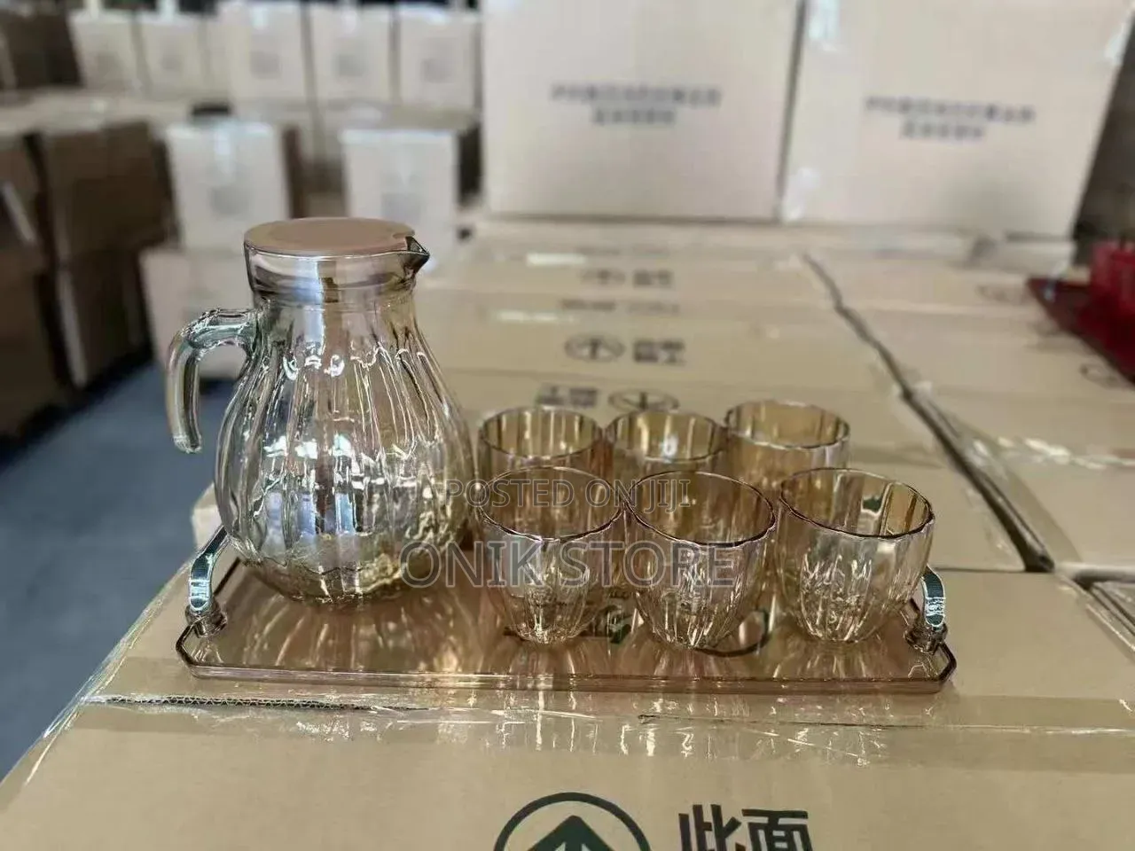 8pcs Drinking Glass Set