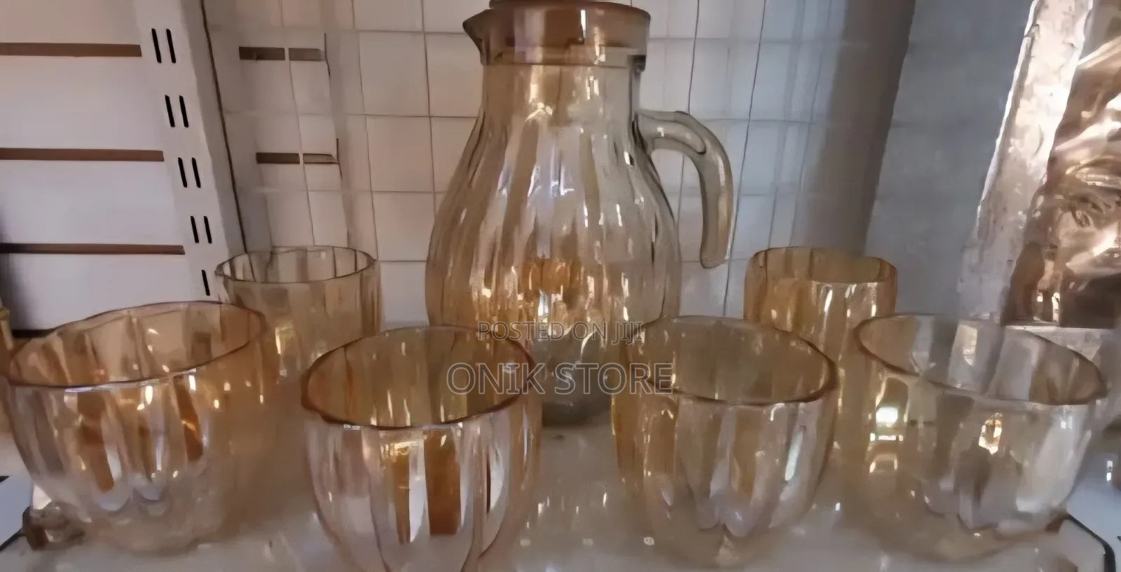 8pcs Drinking Glass Set