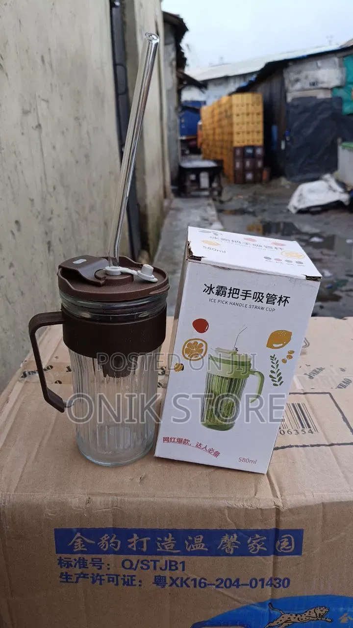 Ice Pick Handle Straw Cup