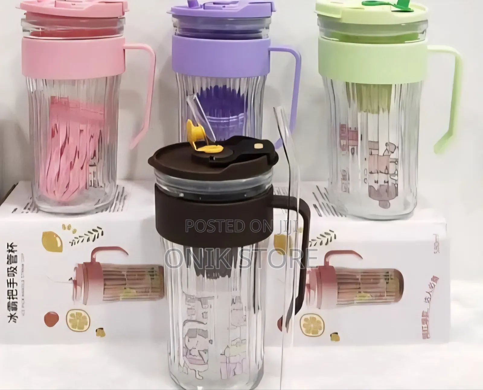 Ice Pick Handle Straw Cup