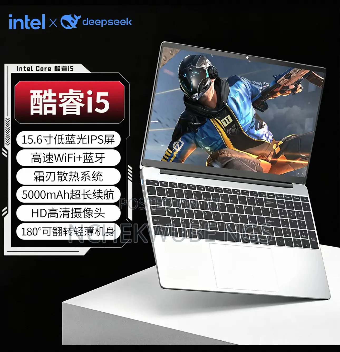 New Laptop 16GB SSD 128GB