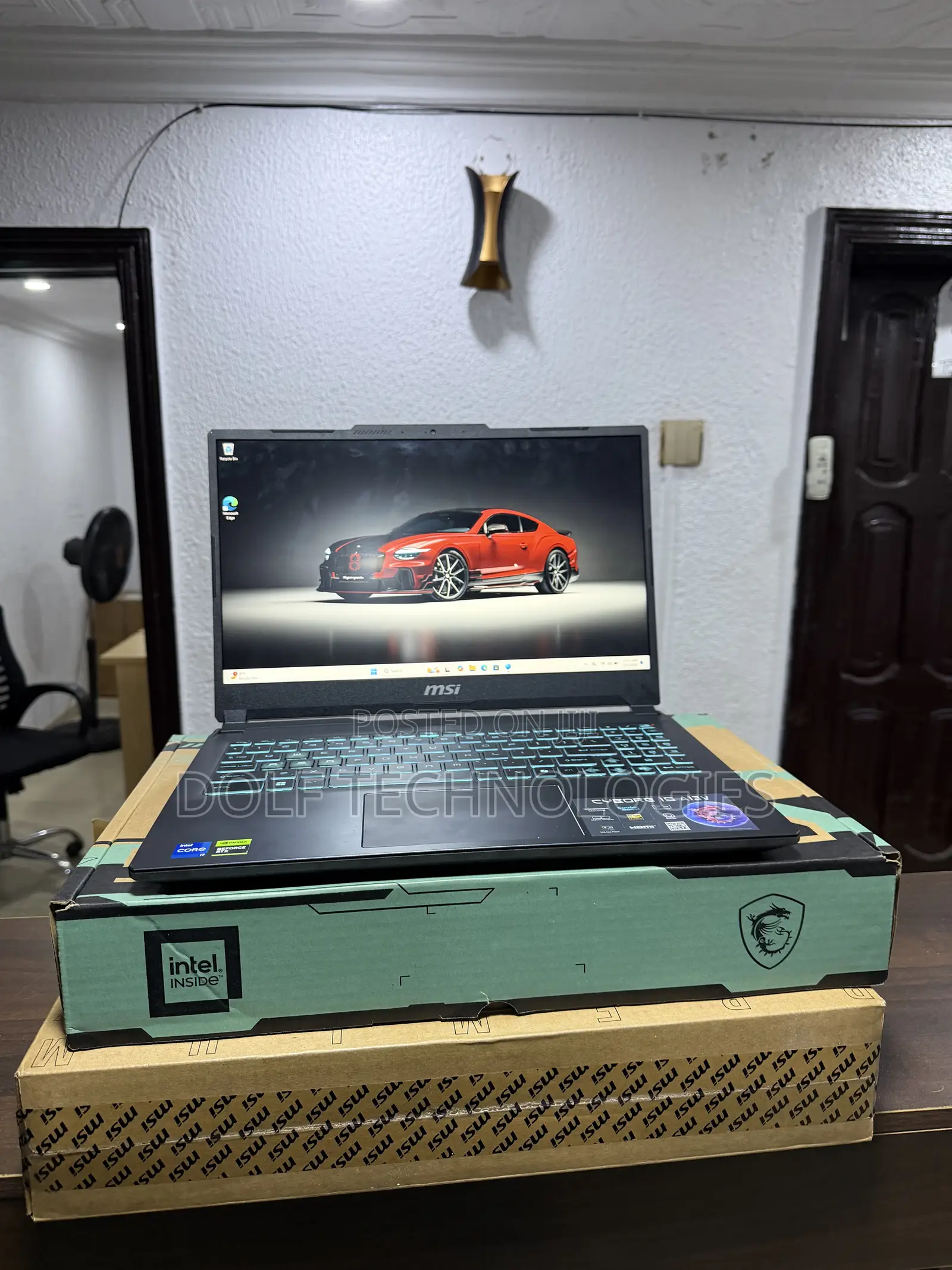 Laptop MSI Cyborg 15 16GB Intel Core i7 SSD 512GB