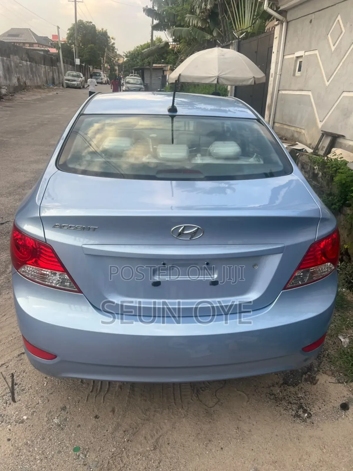Hyundai Accent 2012 Blue
