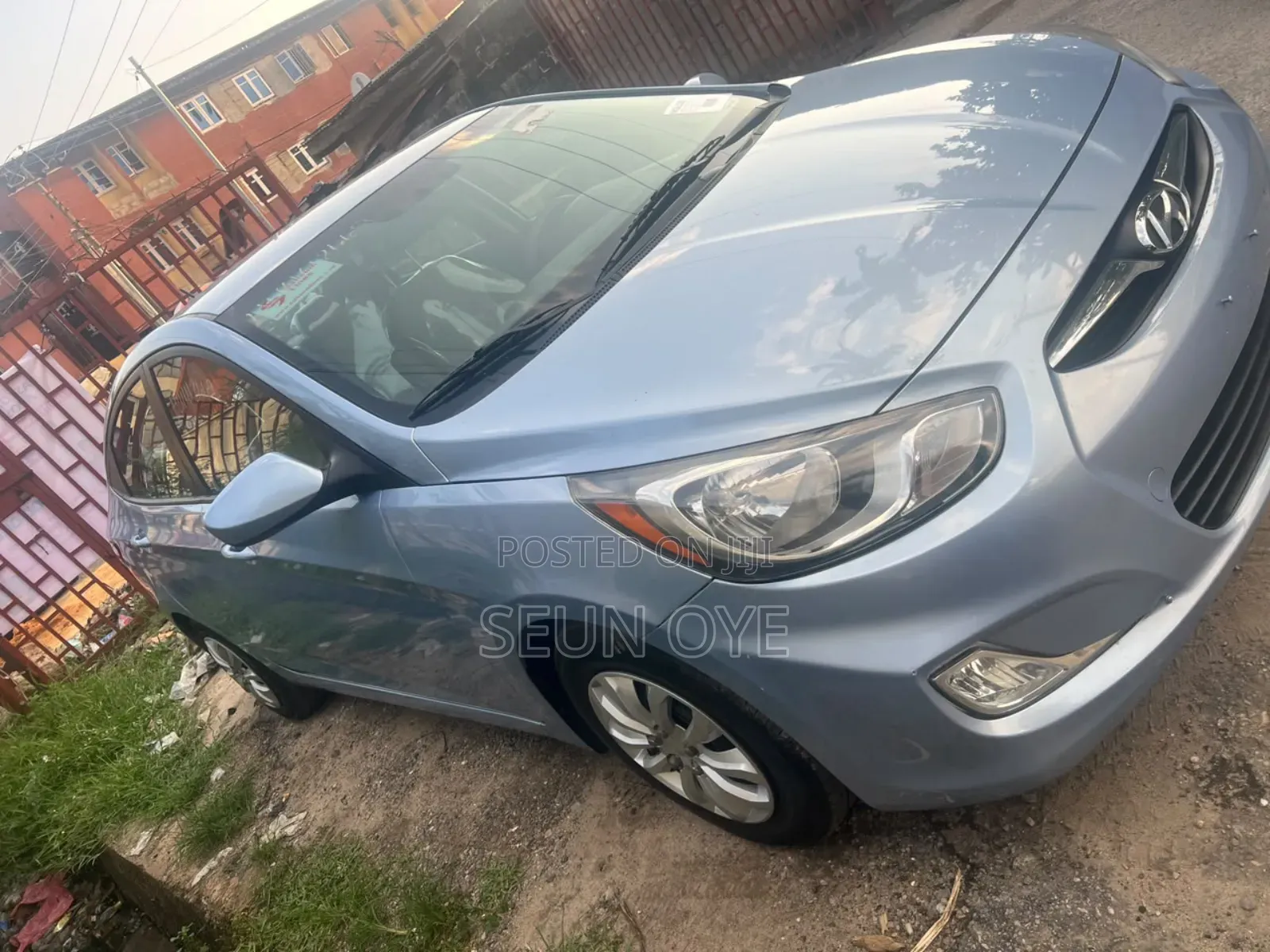 Hyundai Accent 2012 Blue