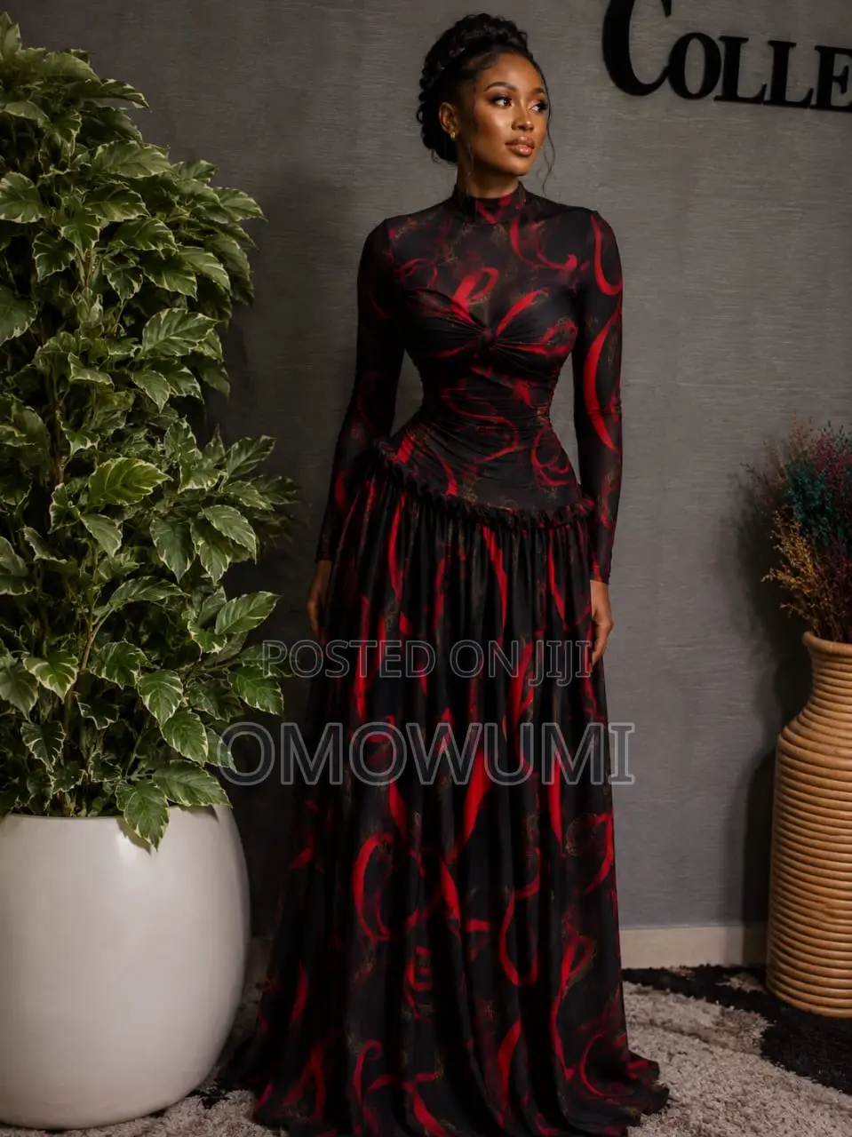 Mesh Gown Luxury