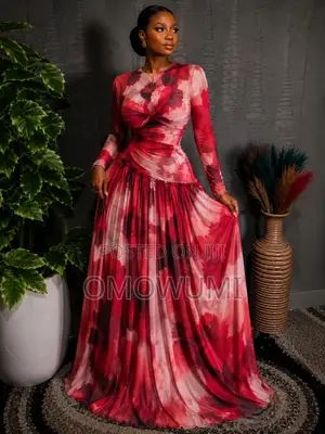 Mesh Gown Luxury