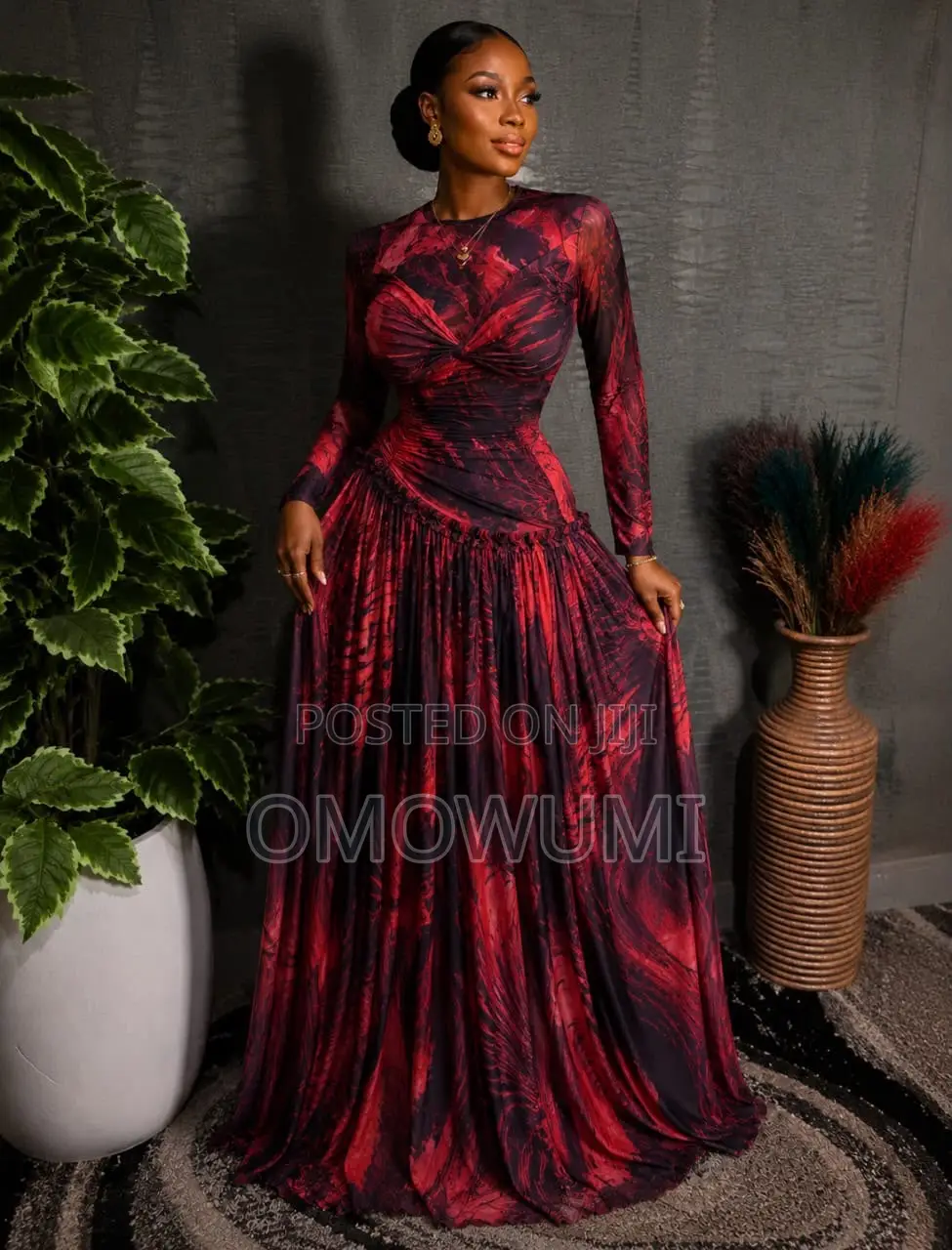 Mesh Gown Luxury