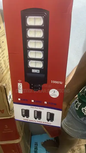 Acros Solar Street Lights 1000w (10 Eyes)